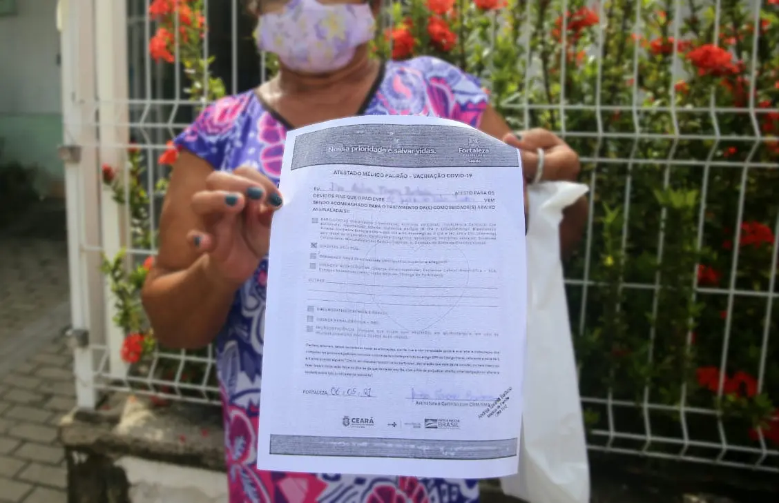 Atestado médico vacinação Covid