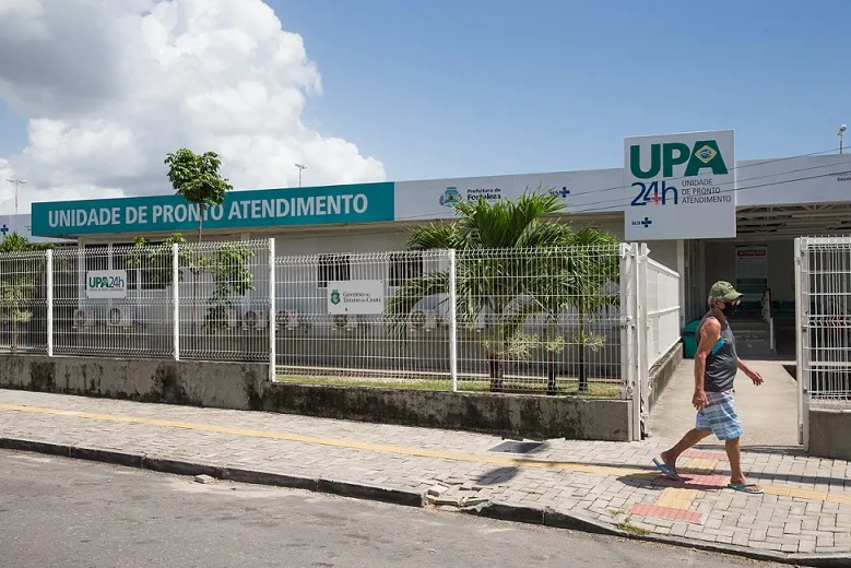 UPA Vila Velha, onde Ricardo ficou em observação por 11 dias antes de ser transferido.