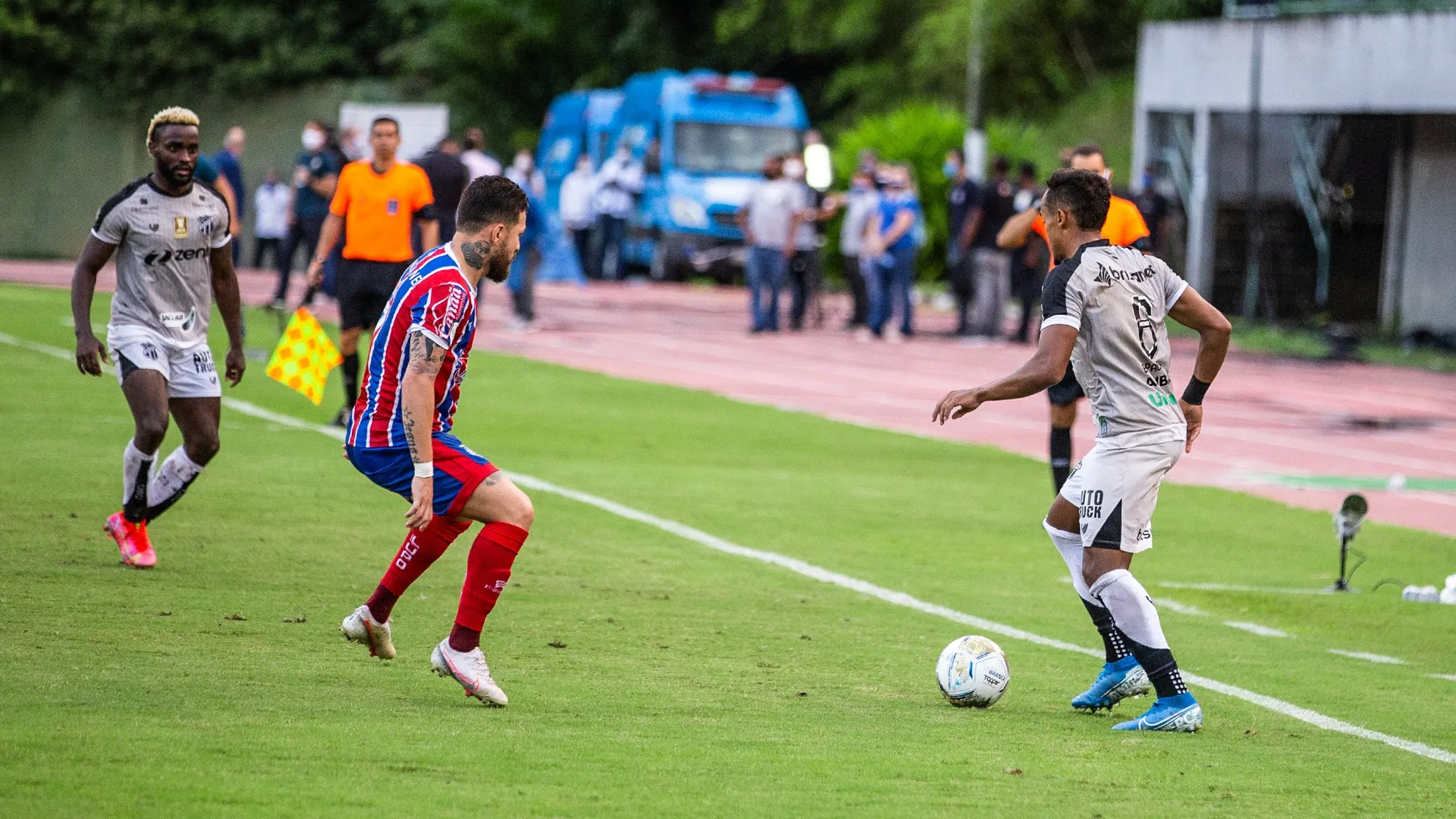No jogo de ida, em Salvador, o Ceará venceu por 1 a 0