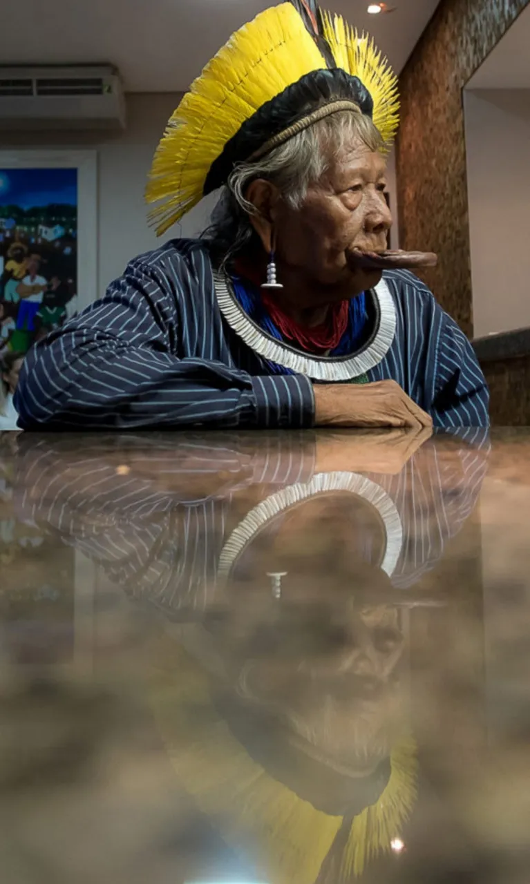 Globo Filmes anuncia produção de documentário sobre Raoni Metuktire