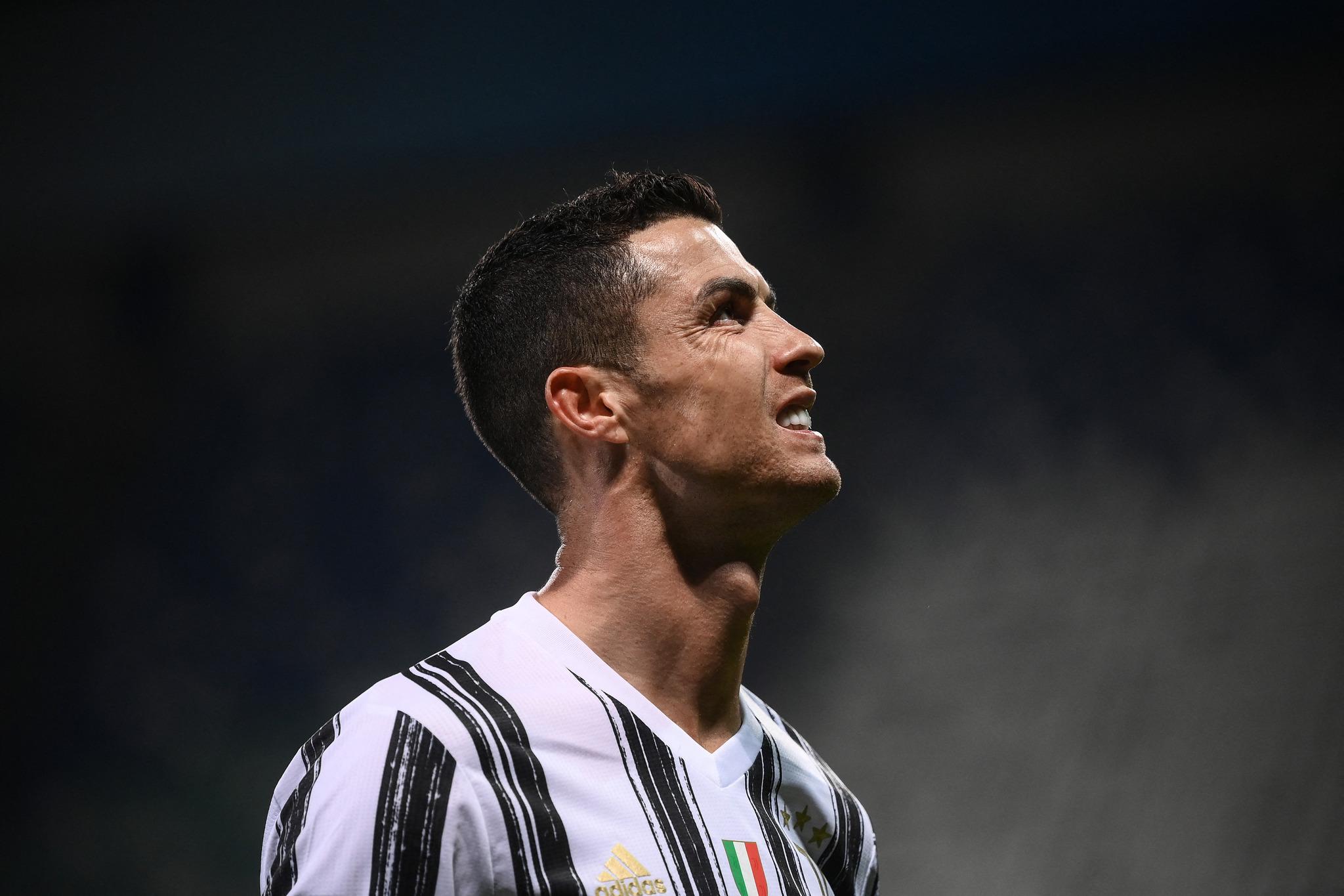 Cristiano Ronaldo em campo pela Juventus