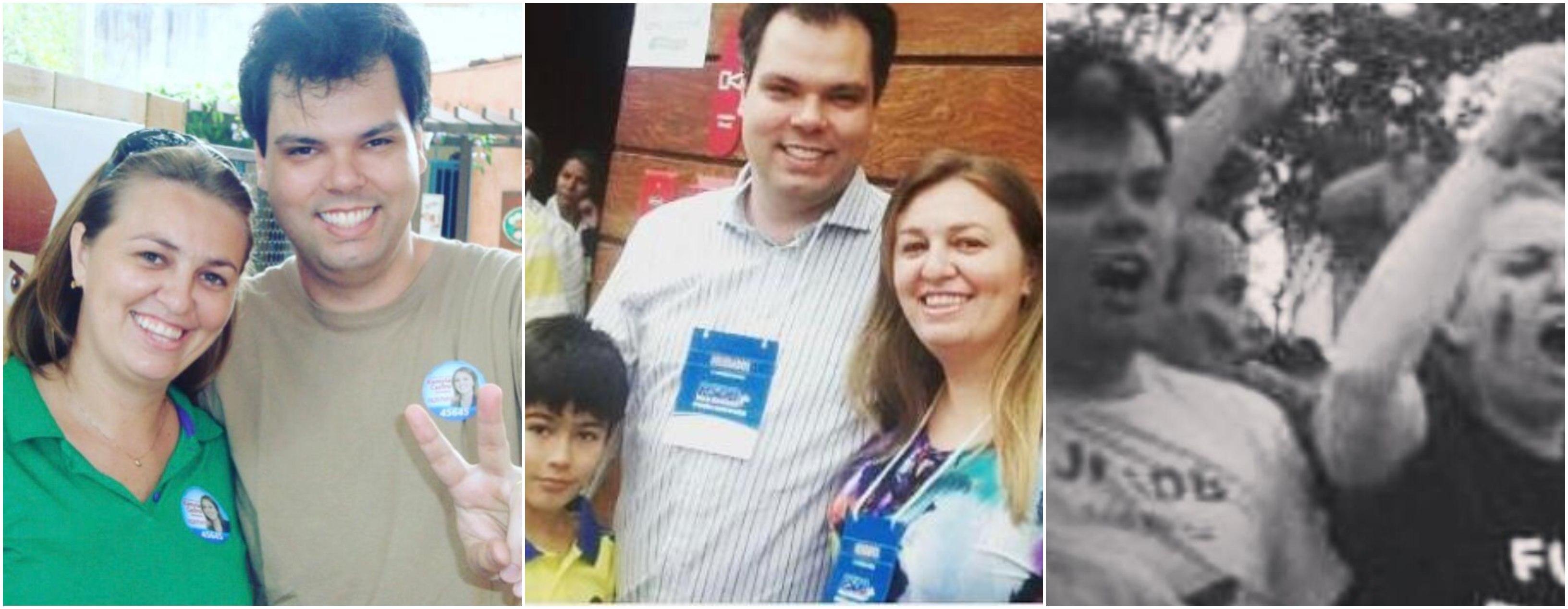 Bruno Covas e a tesoureira do PSDB no Ceará, Kamyla Castro