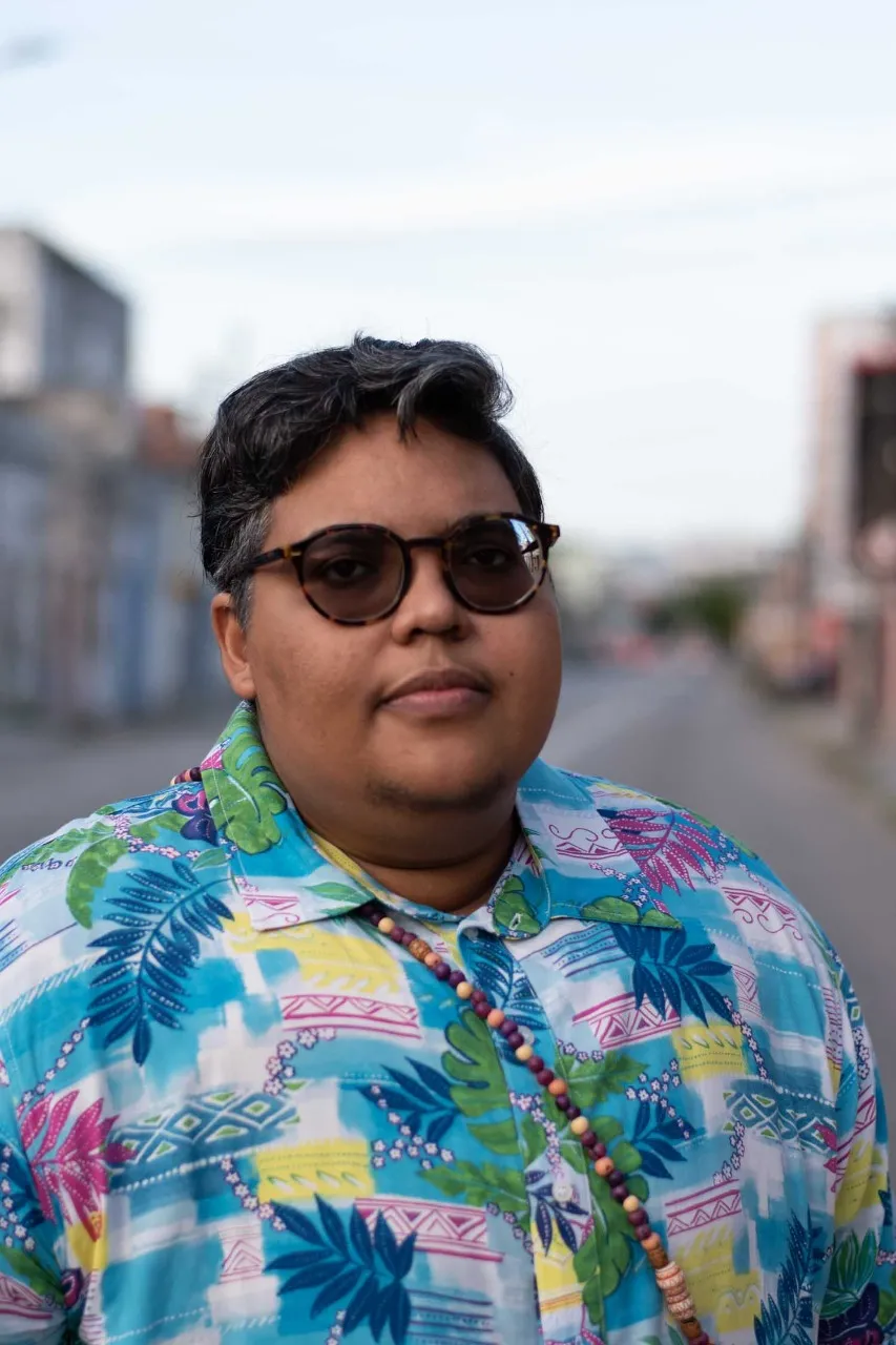 O professor Joaquim Ferreira identifica-se como pessoa transmasculina não binária