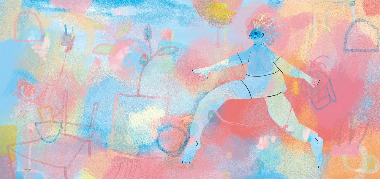 Esta é uma imagem da ilustração Em Casa