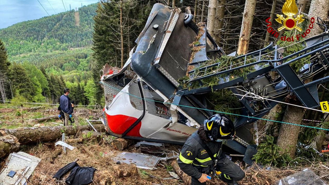 Teleférico cai e deixa 13 mortos em Stresa, na Itália - Mundo - Diário do Nordeste