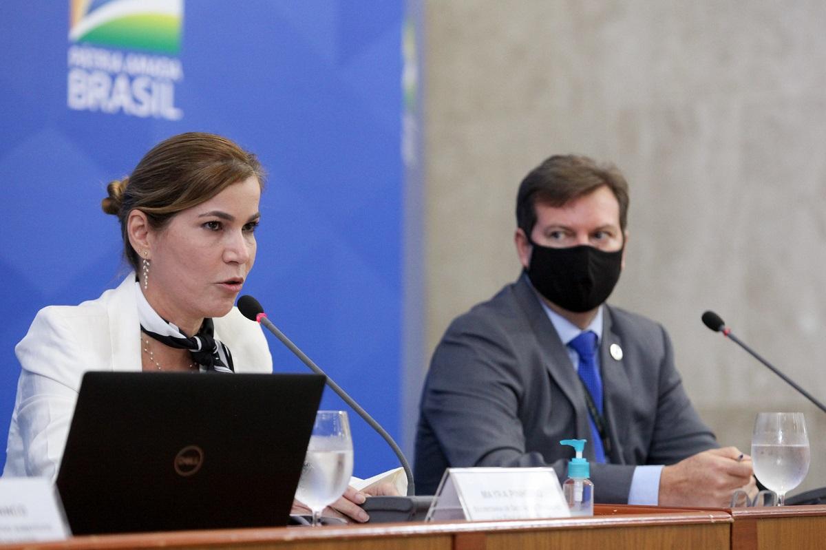 Secretária do Ministério da Saúde, Mayra Pinheiro