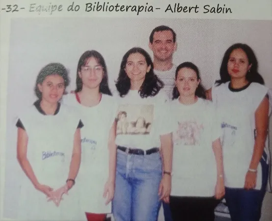 O Projeto Biblioterapia no Bloco de Oncologia do Hospital Albert Sabin aconteceu entre 1994-1999