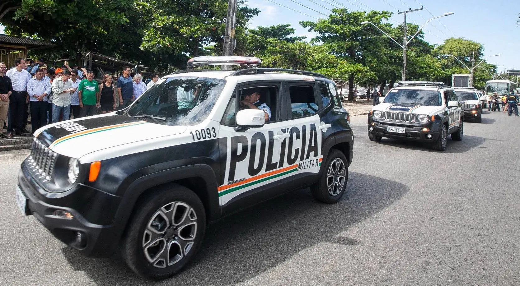 Viatura da Polícia Militar do Ceará