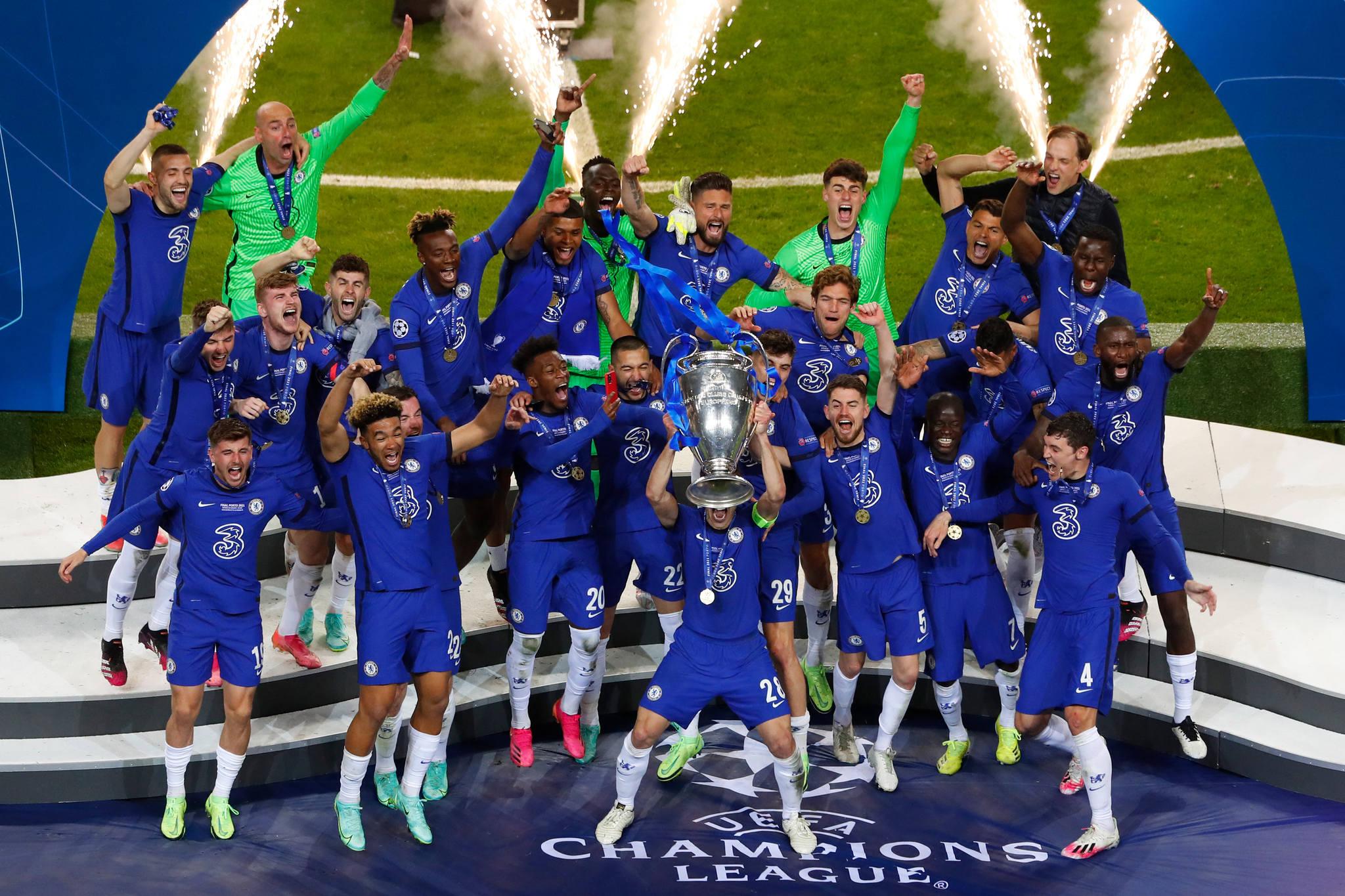 Time do chelsea campeão da sales champions league