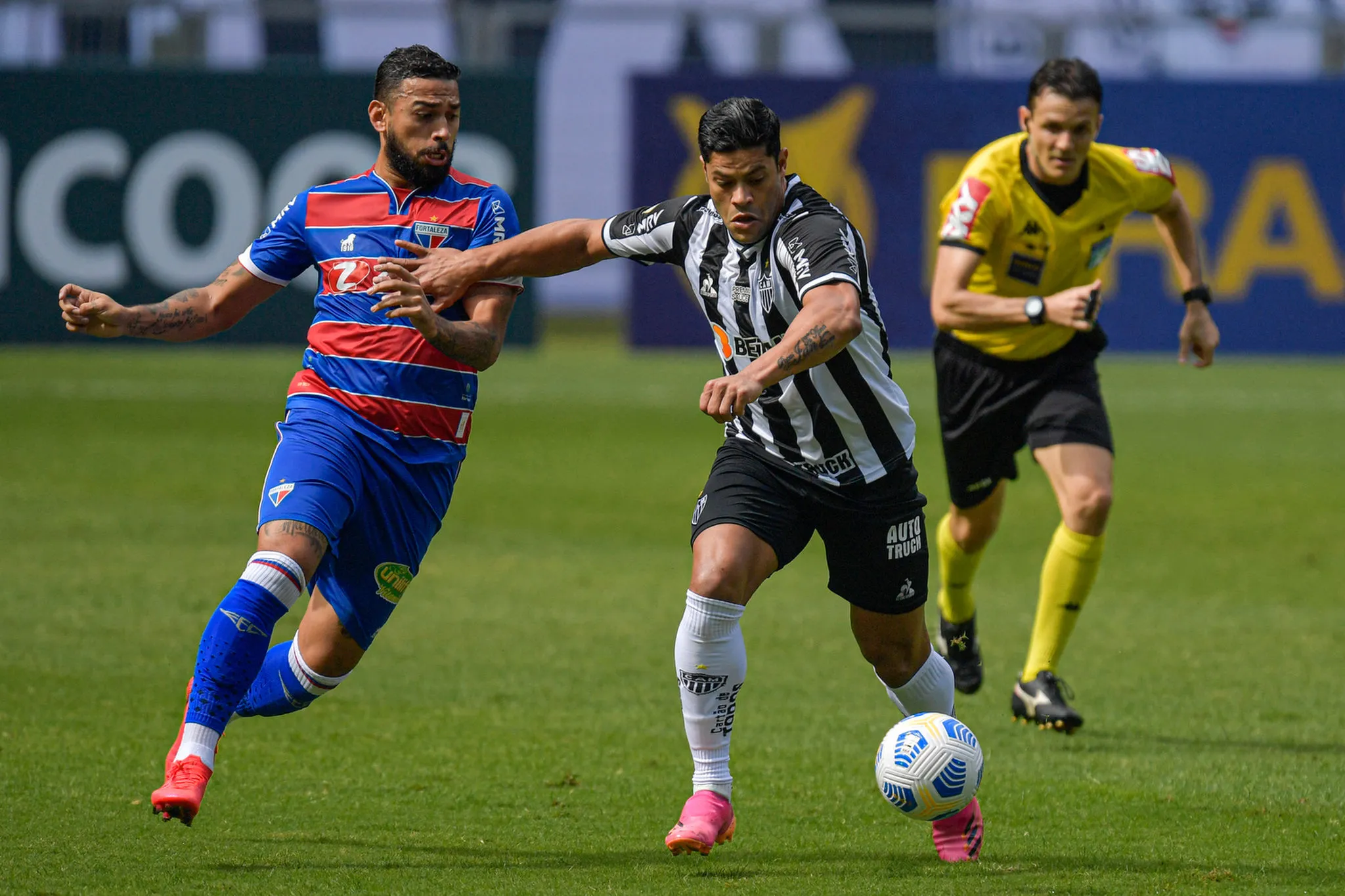 No Mineirão, Atlético-MG e Fortaleza empataram em 1 a 1