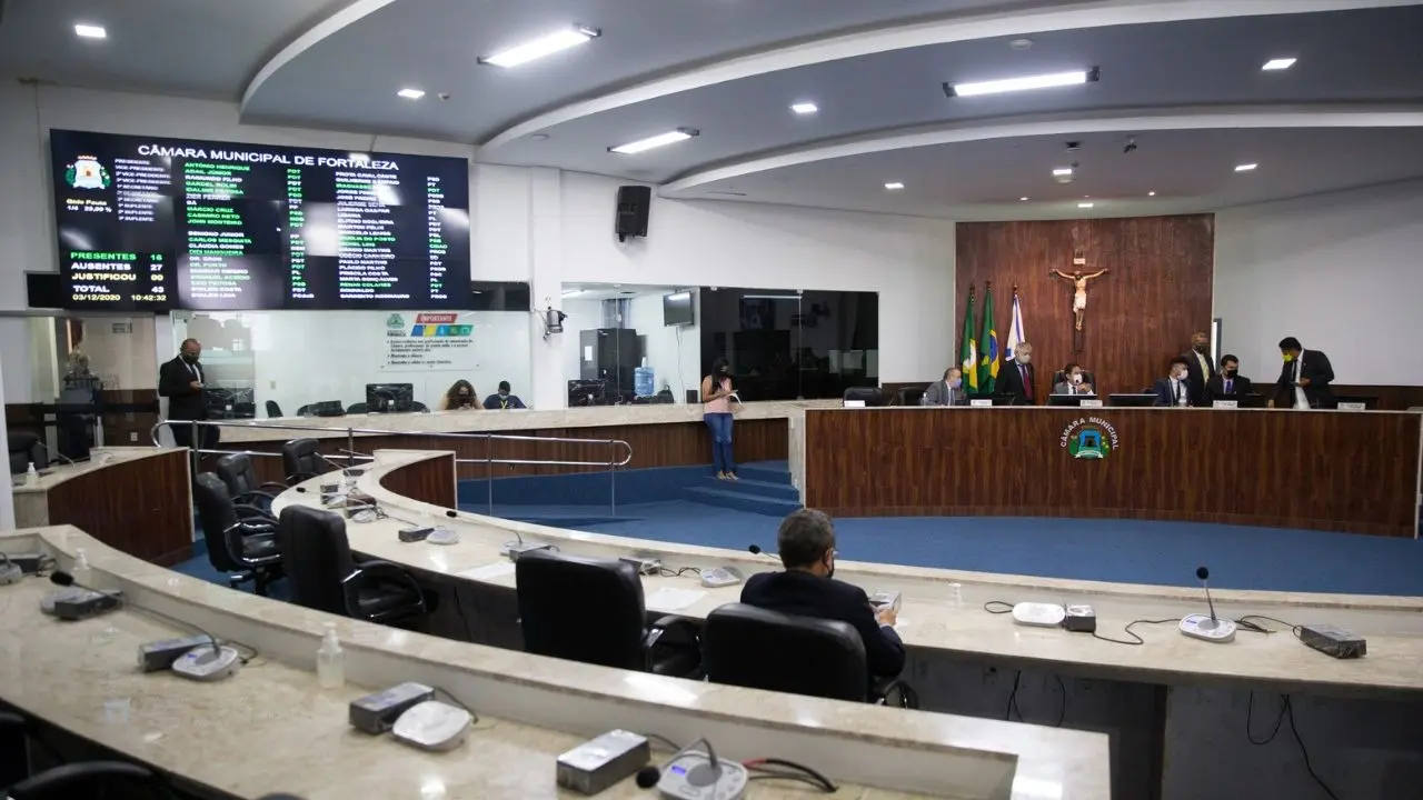 Plenário da Câmara Municipal de Fortaleza