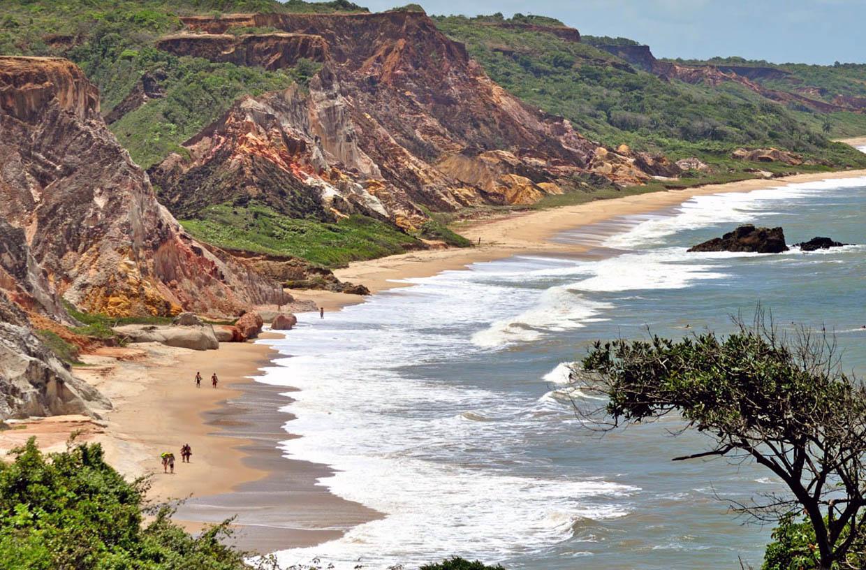 Praia da Tambaba, ponto turístico da Paraíba