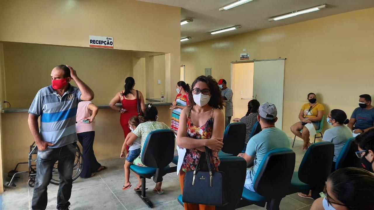 Atendimento na nova unidade de atendimento a pacientes com Covid-19 em Icó