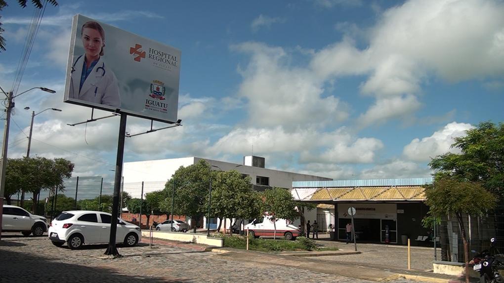 Esta é uma foto do Hospital Regional de Iguatu