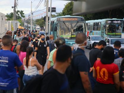 greve dos motoristas em Fortaleza