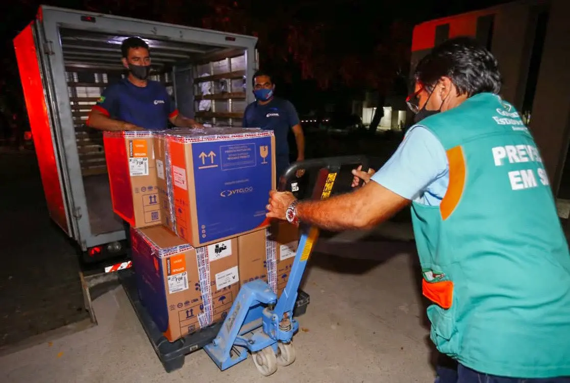 chegada vacina contra covid ao ceará