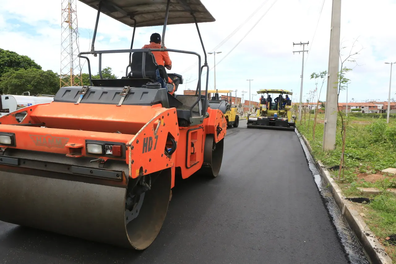 Intervenções em vias de Fortaleza