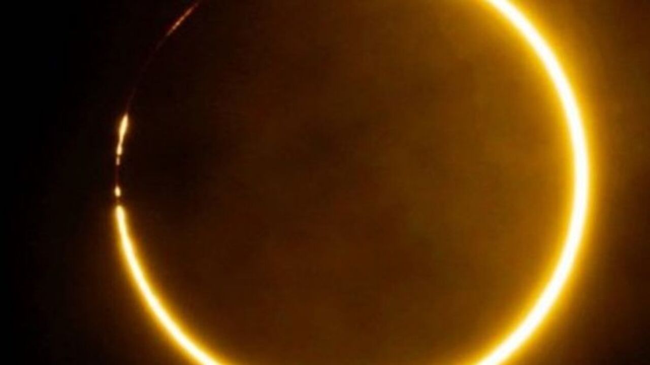 Imagem do eclipse