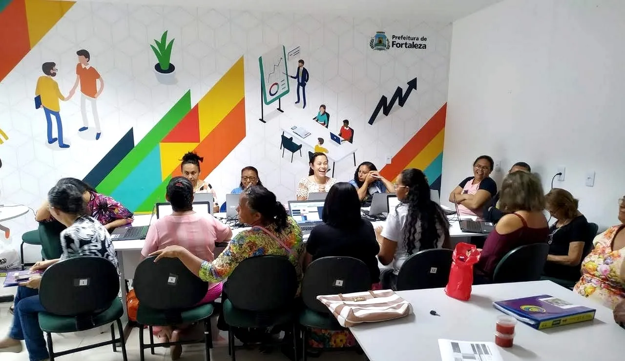 Aulas presenciais da primeira turma, em 2020