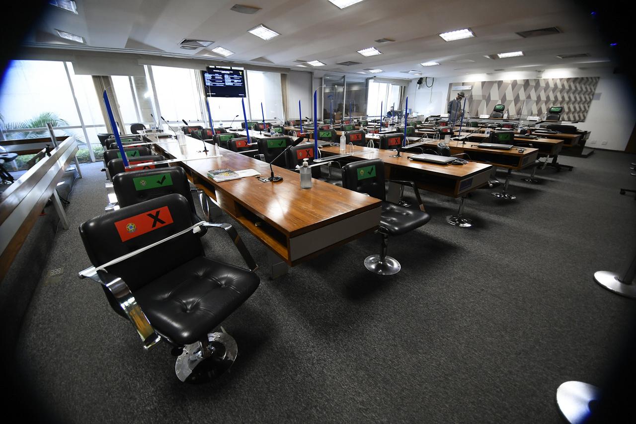 Plenário do Senado Federal CPI da Covid-19