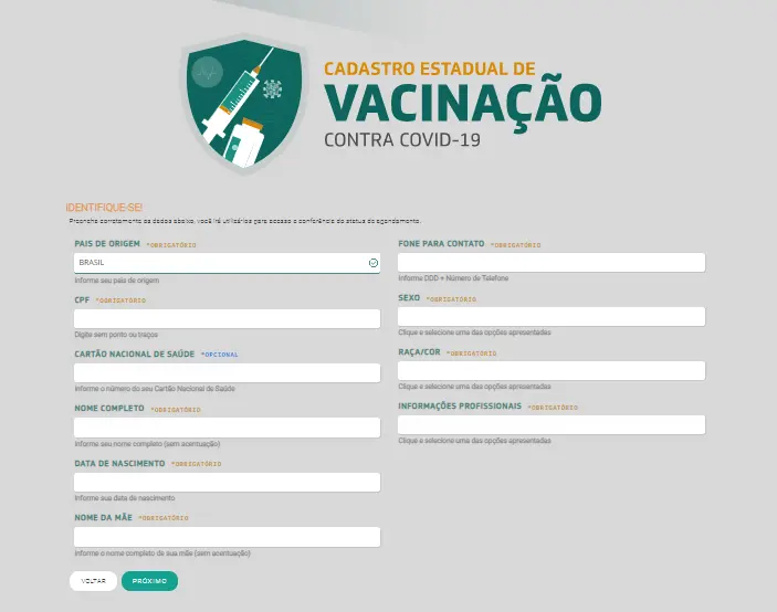 Print do programa saúde digital