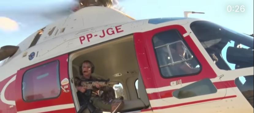 A deputada federal Magda Moffato (PL-GO) publicou o vídeo da 'caça' a Lázaro em sua conta no Instagram.