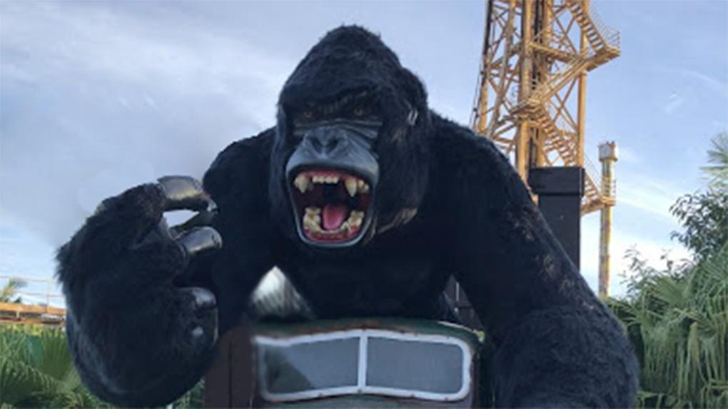 Estátua gorila Beto Carreiro World