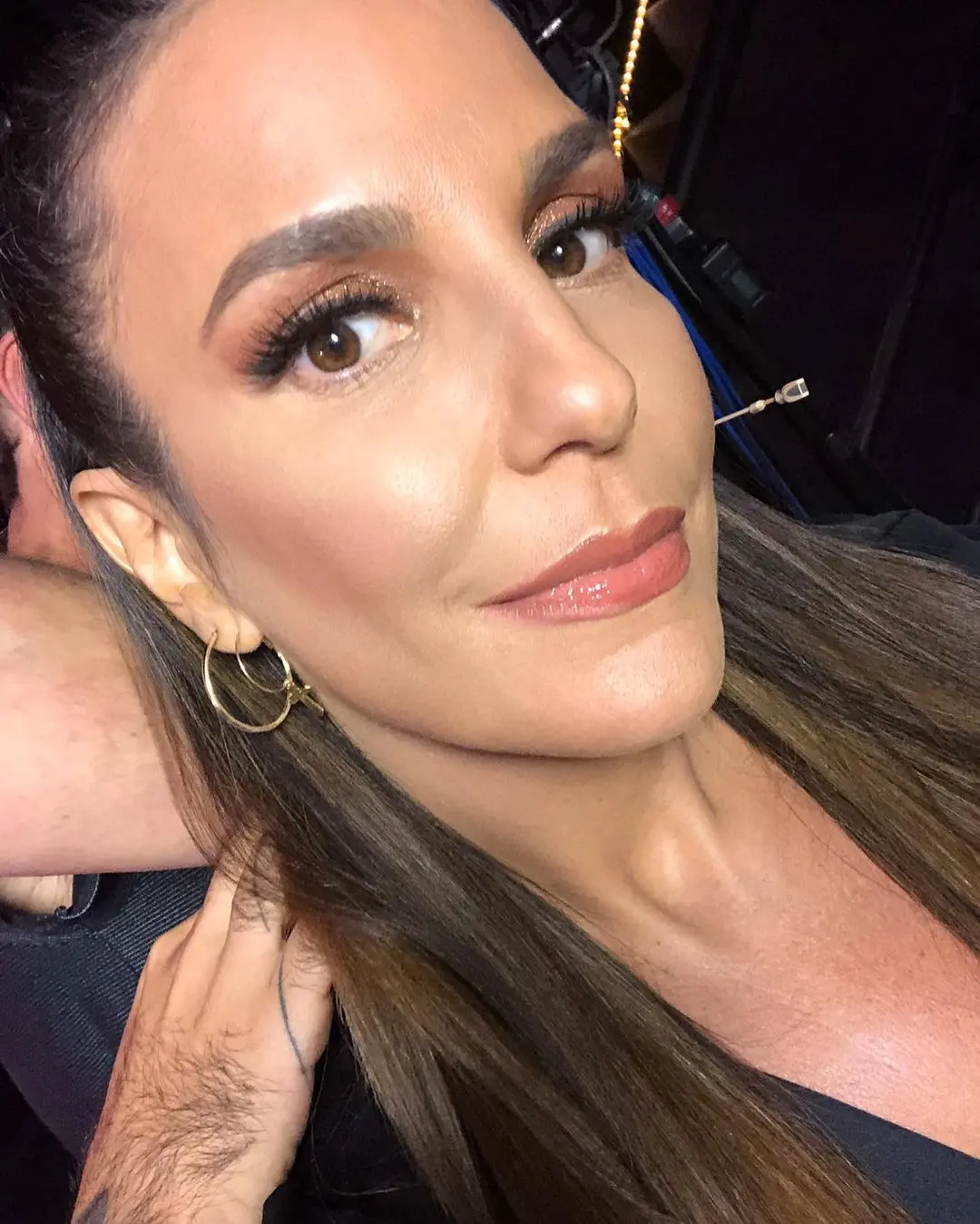 Selfie de Ivete Sangalo publicada nas redes sociais