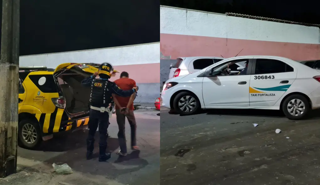 Taxista é preso em Caucaia suspeito de assaltar padaria no bairro Aerolândia