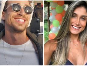 Matheus Correia e Nathalia Guzzardi em fotos das redes sociais