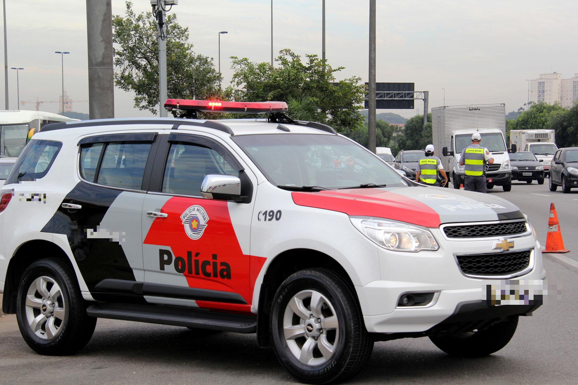 Carro da Polícia Militar de São Paulo