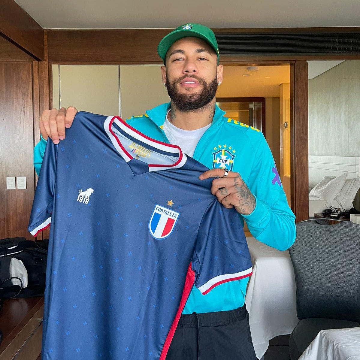 camisa santos azul neymar