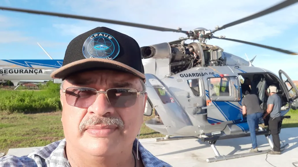 O coronel da PM e ufólogo José Weliston Rodrigues de Paiva foi piloto de helicóptero da Ciopaer e estuda ufologia há 25 anos