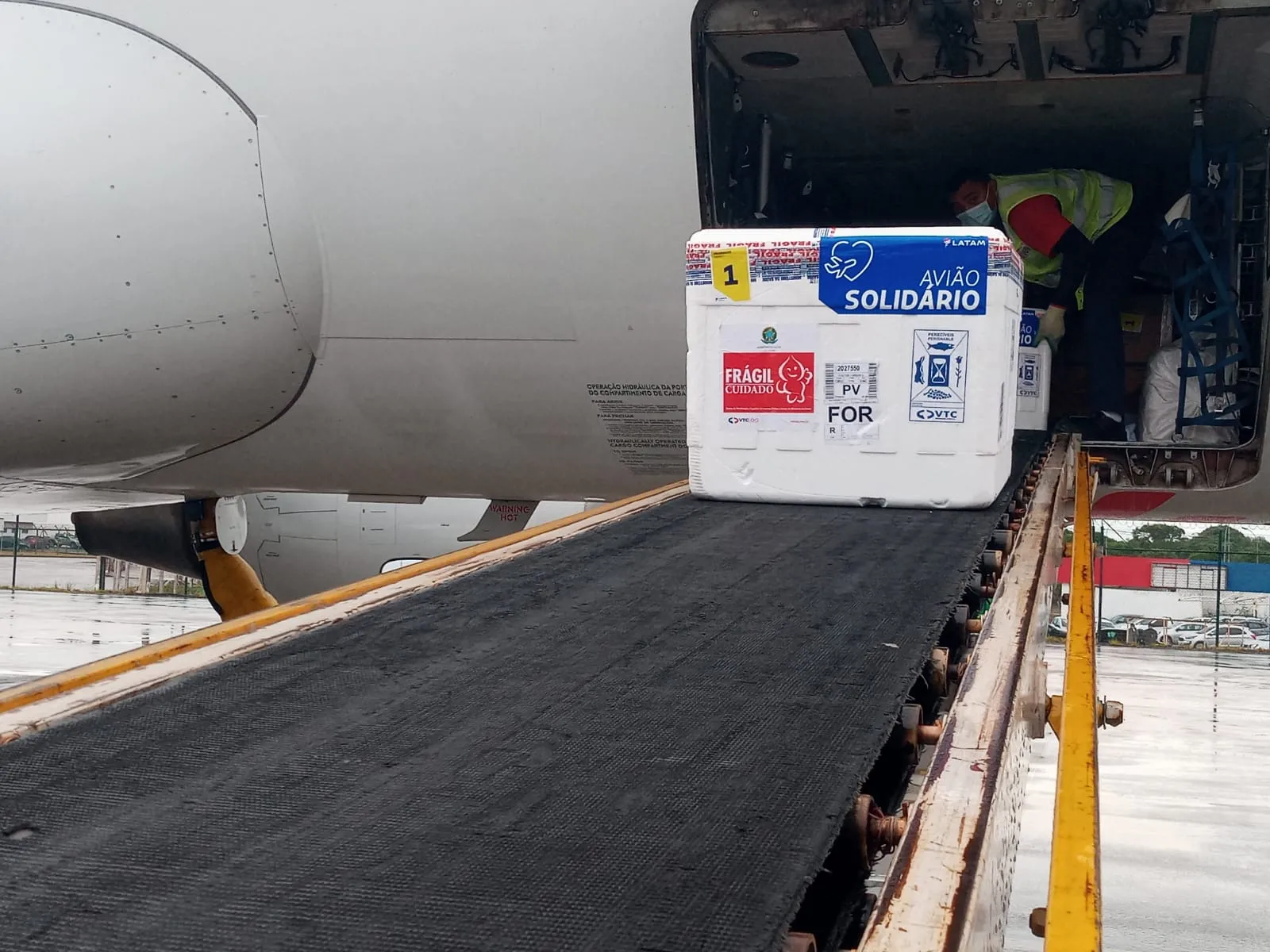 O programa Avião Solidário também transportou 1.653 profissionais de saúde entre os estados durante a pandemia da Covid-19