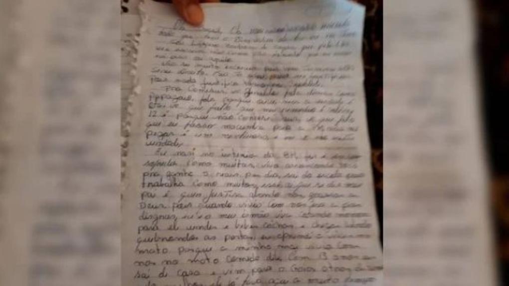 Carta de Lázaro Barbosa