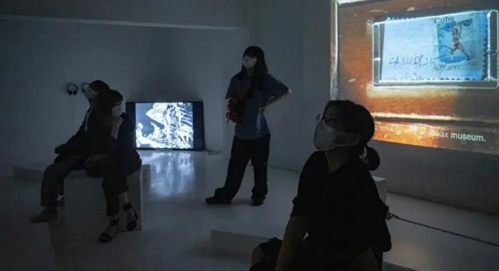 exposição Non-syntax Experimental Image Festival