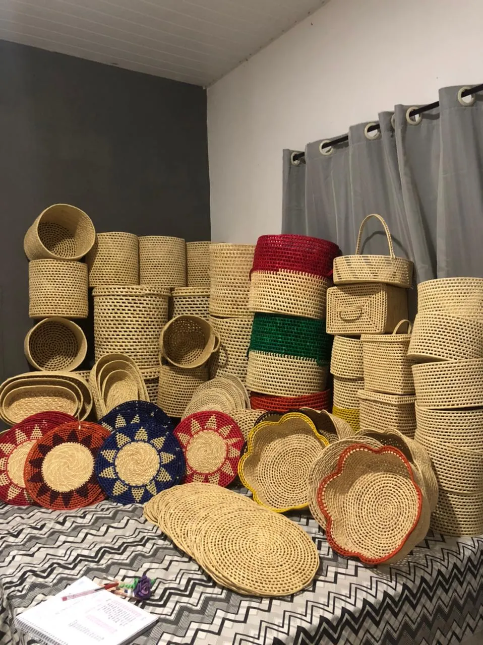 As peças artesanais produzidas em Aracati são vendidas para todo Brasil