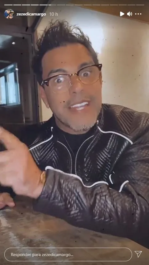 Zezé Di Camargo responde comentários de Rodrigo Faro nas redes