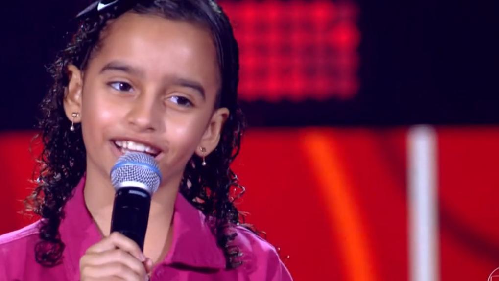 Cearense Sofia Cardoso é escolhida para time de Brown no The Voice Kids