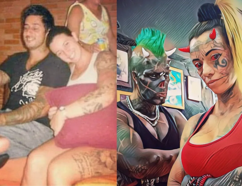 Veja como era o casal antes das mudanças