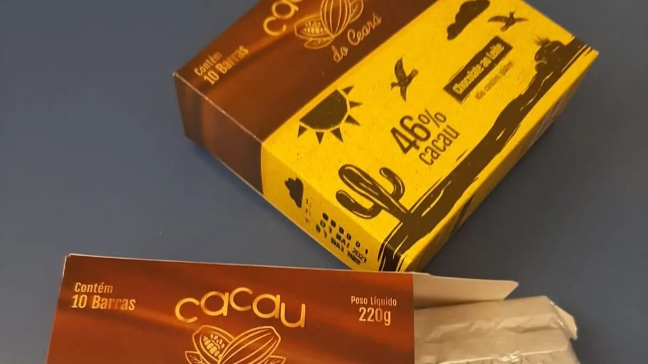Chocolate cearense feito com o cacau do sertão