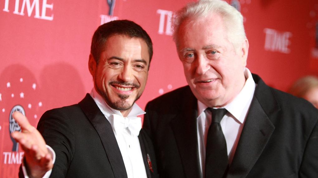 Robert Downey Jr. e o pai Robert Downey Sr.