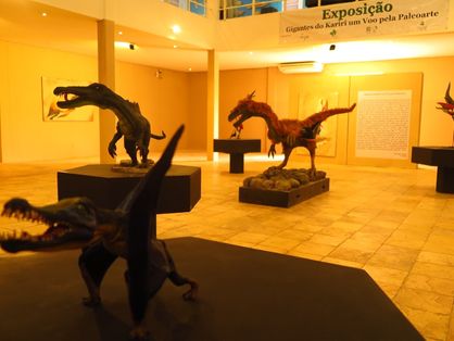 O Museu de Paleontologia Plácido Cidade Nuvens estava fechado desde o último mês de abril devido à Covid-19.