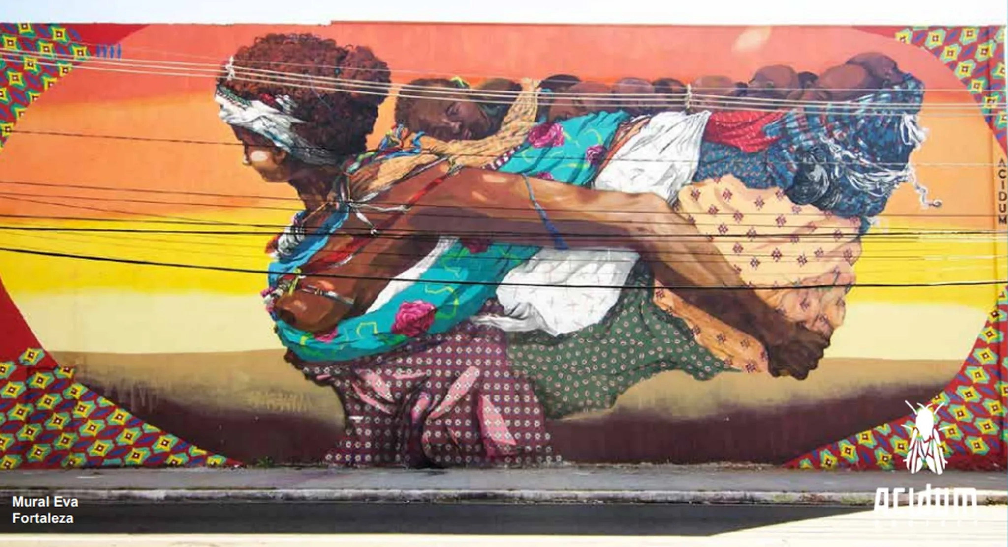 Mural Eva, em Fortaleza