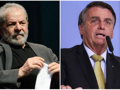 Lula e Bolsonaro aparecem na pesquisa Datafolha para presidência em 2022