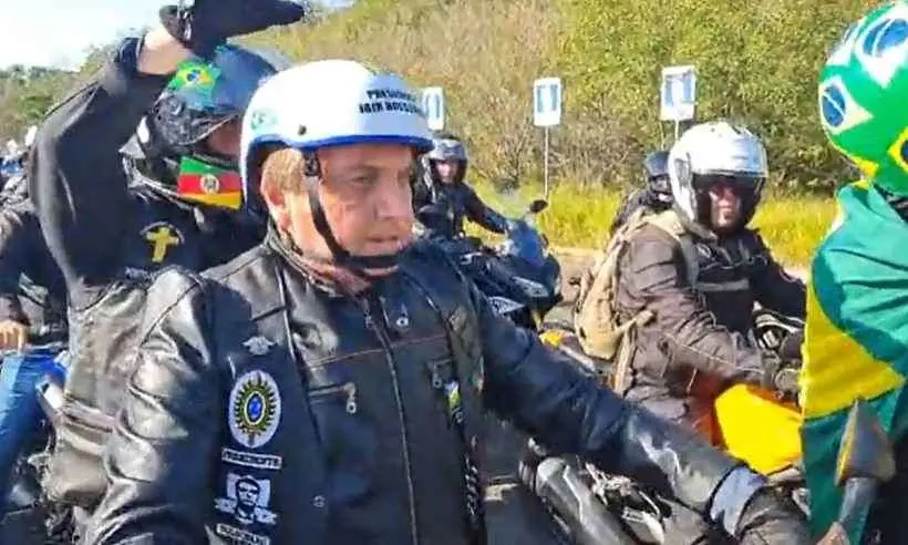 Jair Bolsonaro motociata Rio Grande do Sul