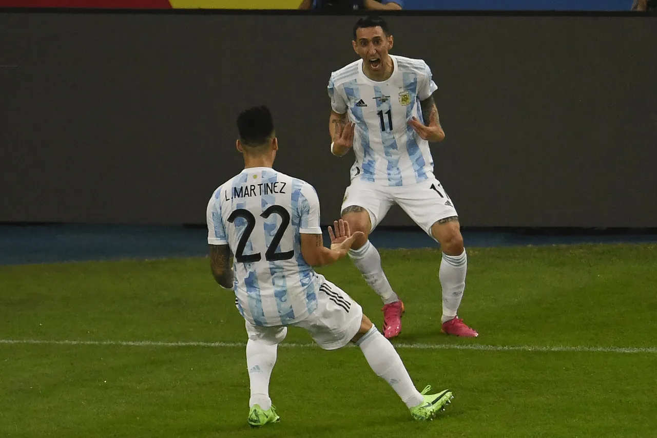 Ángel Di María marcou aos 21 do primeiro tempo e foi suficiente para vencer a apática seleção brasileira