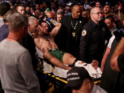 McGregor após luta no UFC