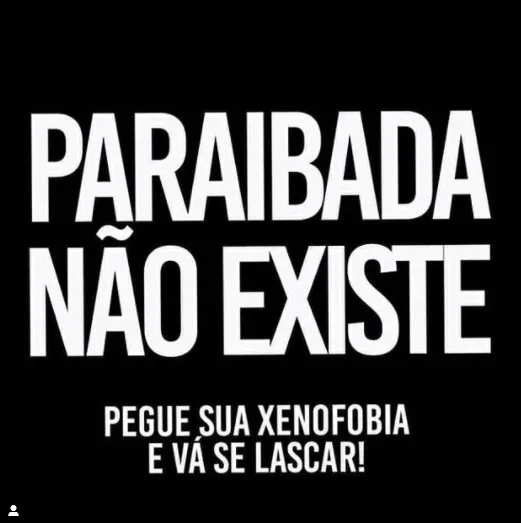 A fala também motivou uma campanha nas redes sociais