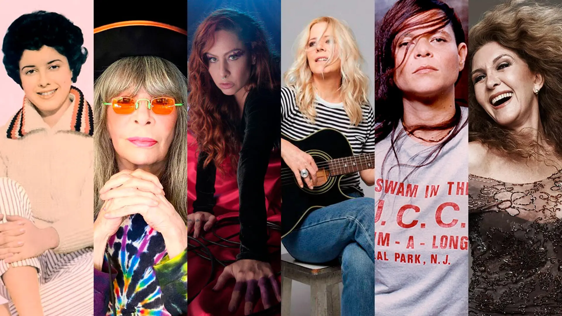 Celly Campelo, Rita Lee, Pitty, Paula Toller, Cássia  Eller e Wanderléa